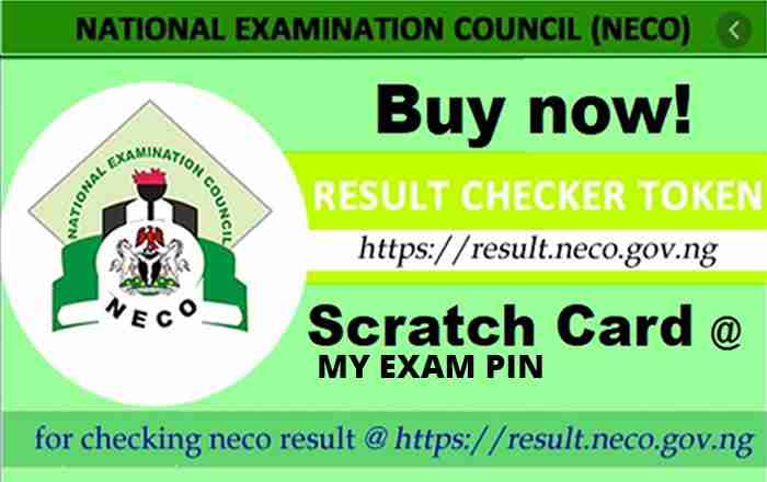 NECO RESULT CHECKER TOKEN online